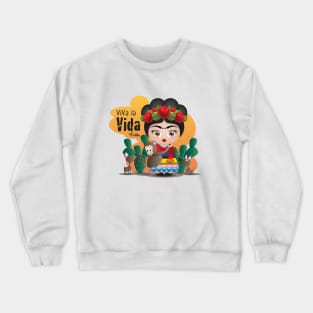 Frida Kahlo Crewneck Sweatshirt